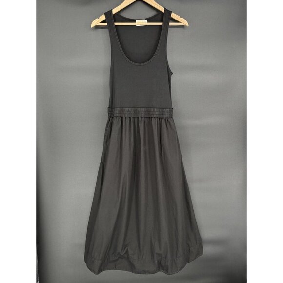 Nation LTD Dresses & Skirts - Nation LTD Revolve Women's Sadelle Midi Dress M Jet Black Organic Pima Cotton